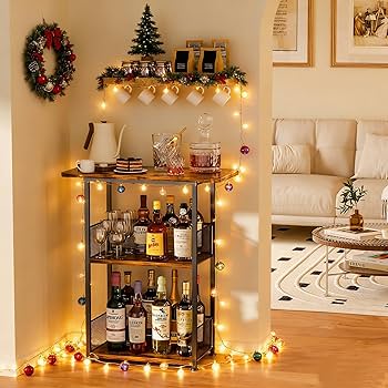 Amazon|Eyteenokk フロアスタンディング 自立式ウイスキーラック:3段 Amazon|Eyteenokk フロアスタンディング 自立式ウイスキーラック:3段